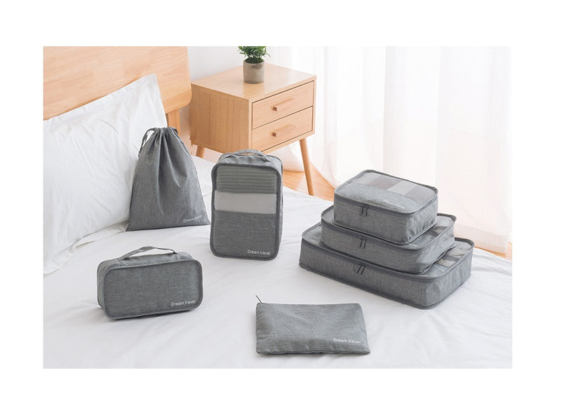 Waterproof luggage Travel Tote Bag Set of 7