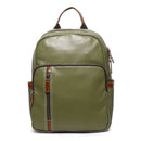 Leather Backpack Soft Leather Schoolbag